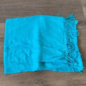 Blue scarf